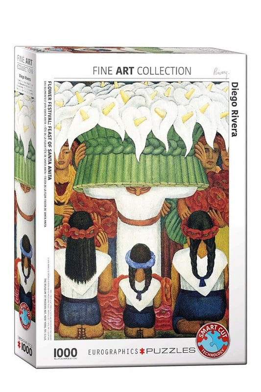 پازل Flower Festival 6000 0798 1000pcs