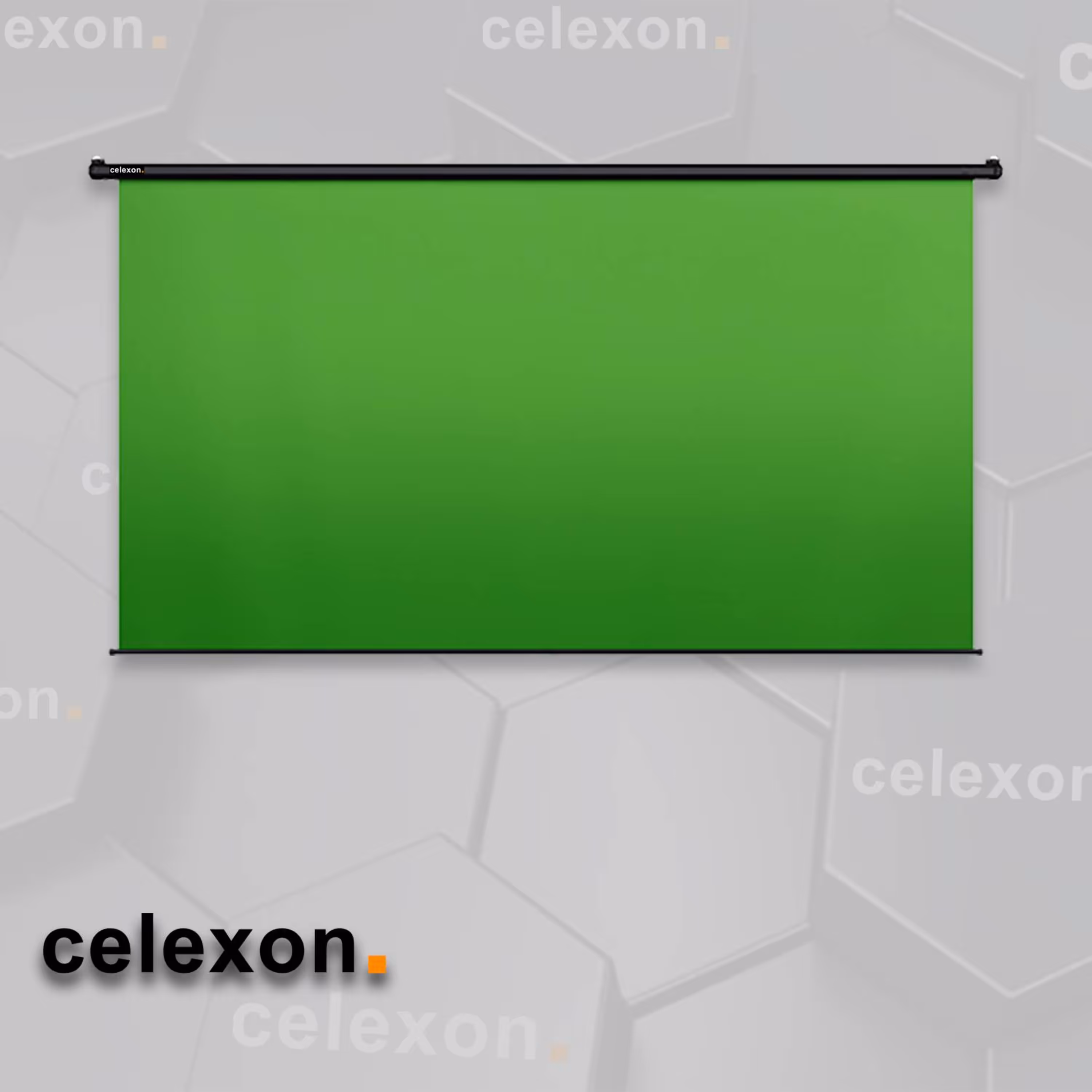 پرده نمایش برقی قاب مشکی کروماکی سلکسون مدل CSG200A