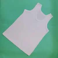 زیرپوش رکابی پسرانه سفید پک دوتایی