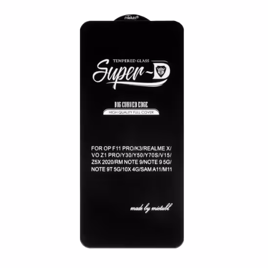 گلس گوشی Full Cover Super D Mietubl-ESD برای Samsung Galaxy A11/M11 Xiomi Redmi Note 9/Redmi Note 9 5G/Redmi 10X