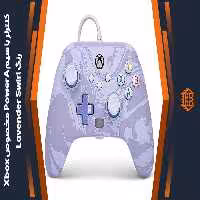 کنترلر با سیم PowerA Enhanced مخصوص Xbox – رنگ Lavender Swirl