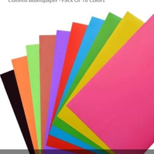 مقوا رنگی (بسته 10 تایی ) 