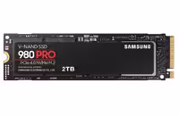 حافظه SSD اینترنال سامسونگ مدل 980PRO PCIe Gen 4.0x4 NVMe M.2 2280 ظرفیت 2 ترابایت