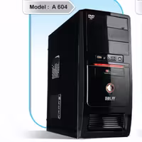 کیس کامپیوتر  Case PALM A604  پالم سری Aمدل 604 با بدنه رنگ براق و کیس خالی فاقد قطعات-نو آماده مونتاژ قطعات