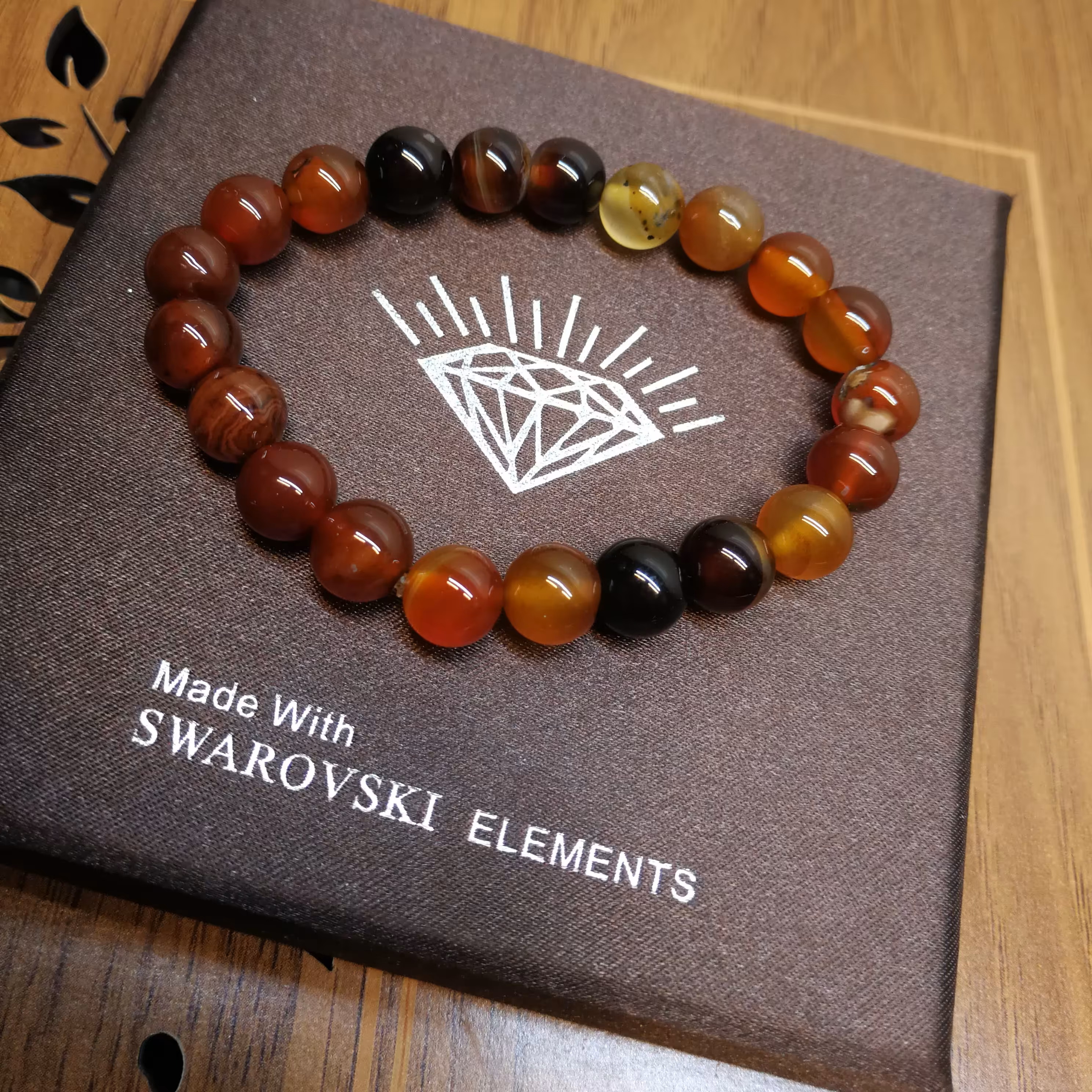 دستبند عقیق زیبا