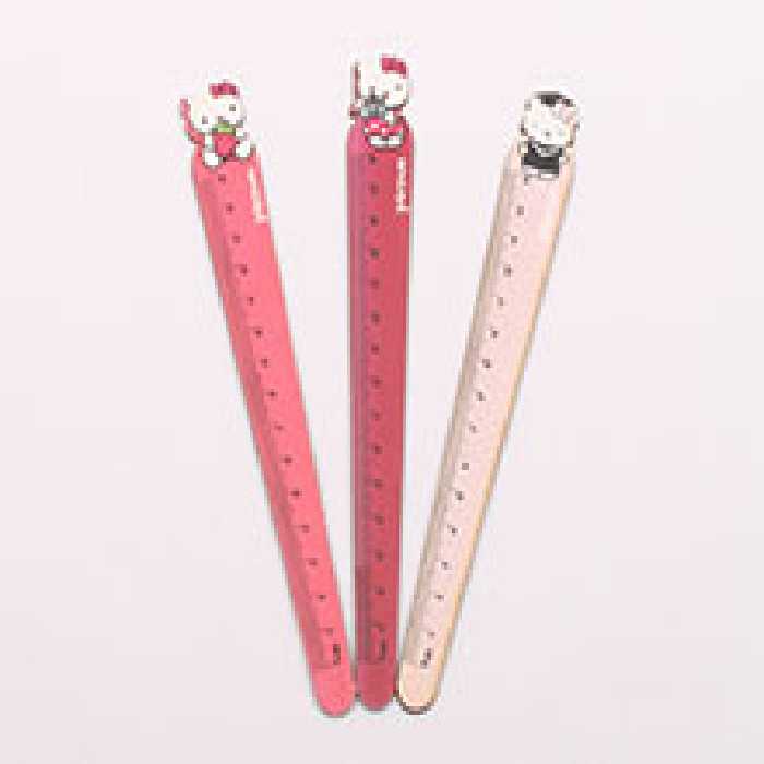 خط کش چوبی هلوکیتی Hello Kitty