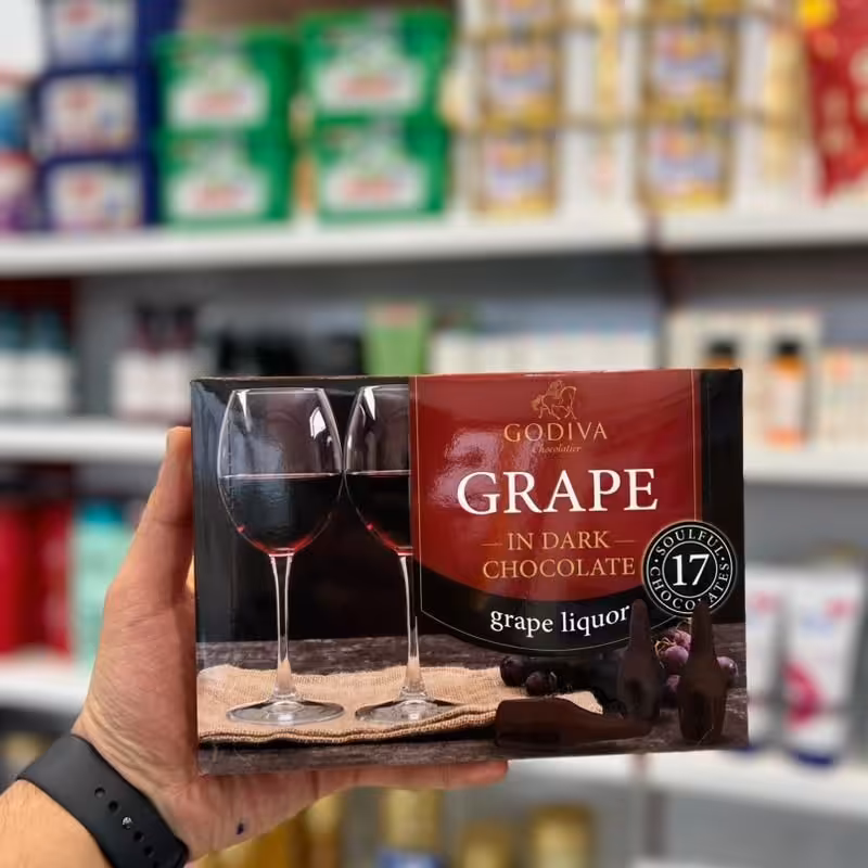 شکلات کادویی خارجی لیکوئید دار  لاکچری