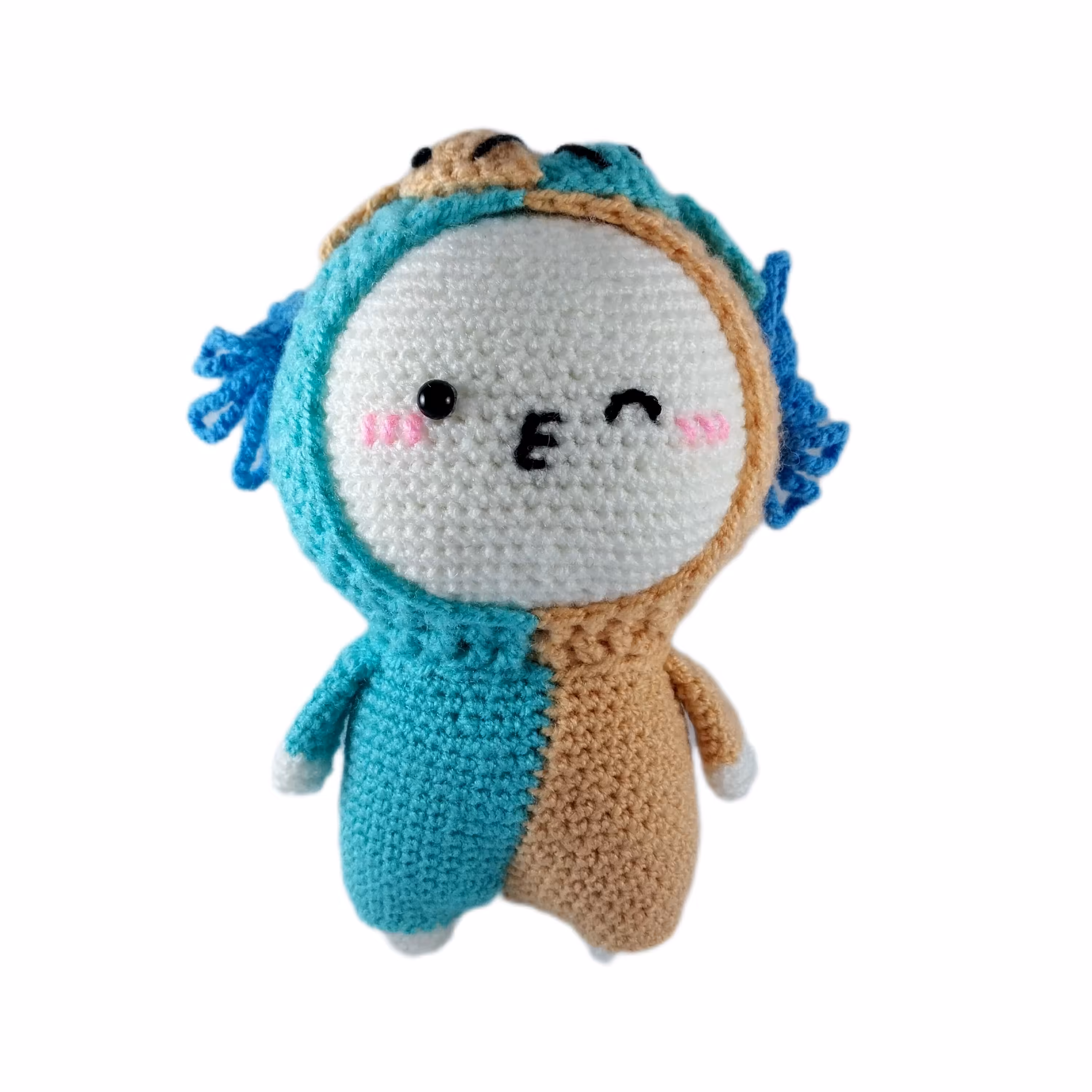 عروسک دست بافت ماه اسفند سمبل ماهی