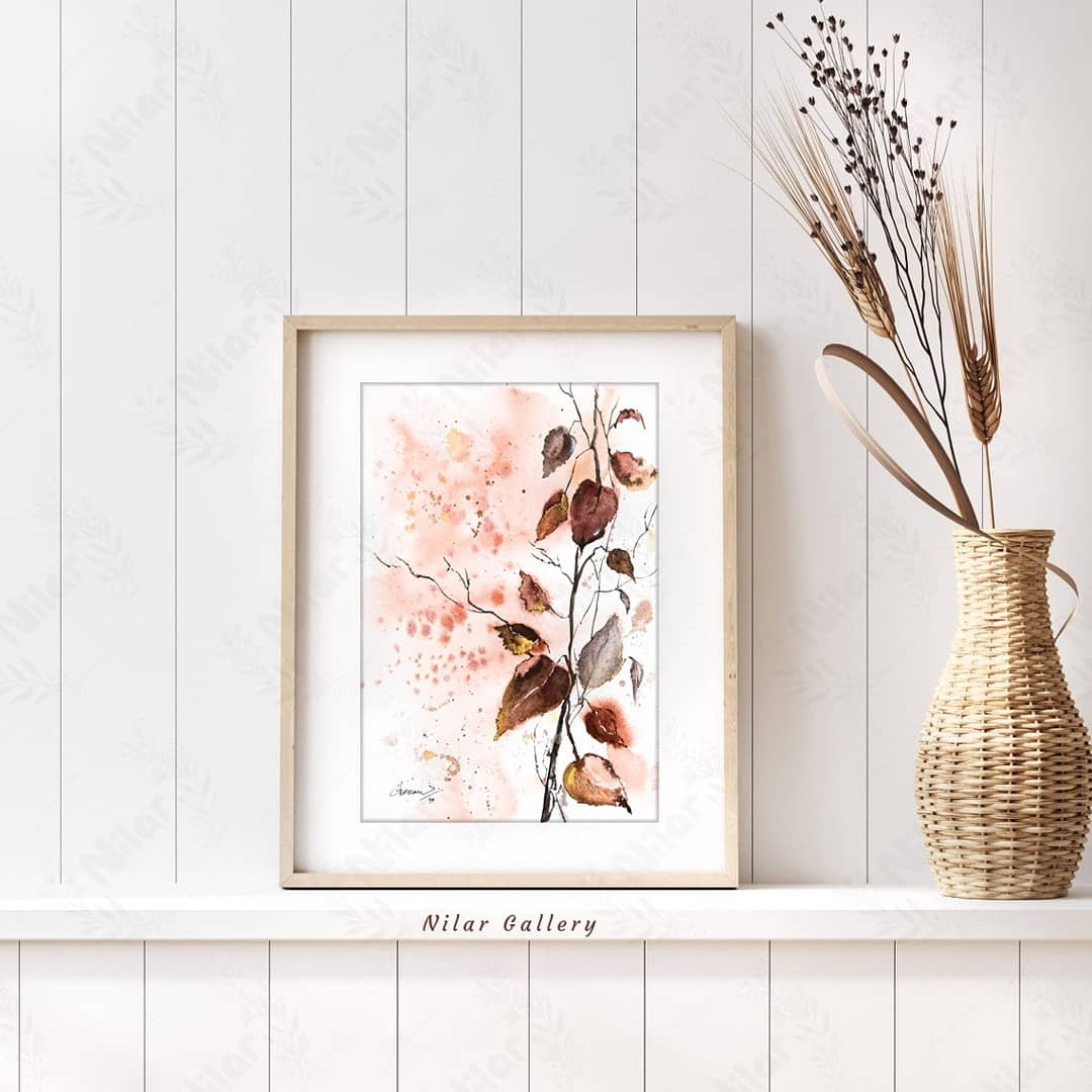 تابلو آبرنگ پادشاه فصل ها