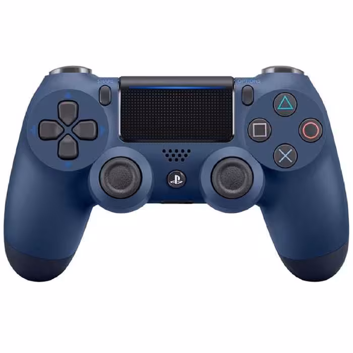 دسته بازی بی سیم سونی Dualshock 4 High Copy درجه یک طرح Navy blue 2 مناسب برای PS4