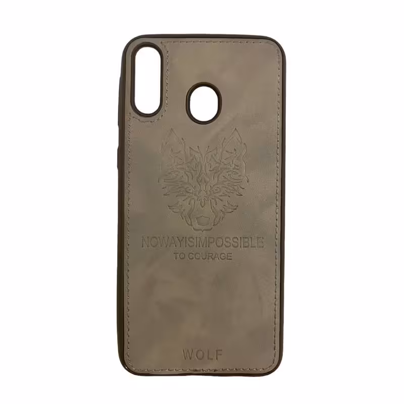 کاور مناسب موبایل سامسونگ M20 کد طرح چرم01