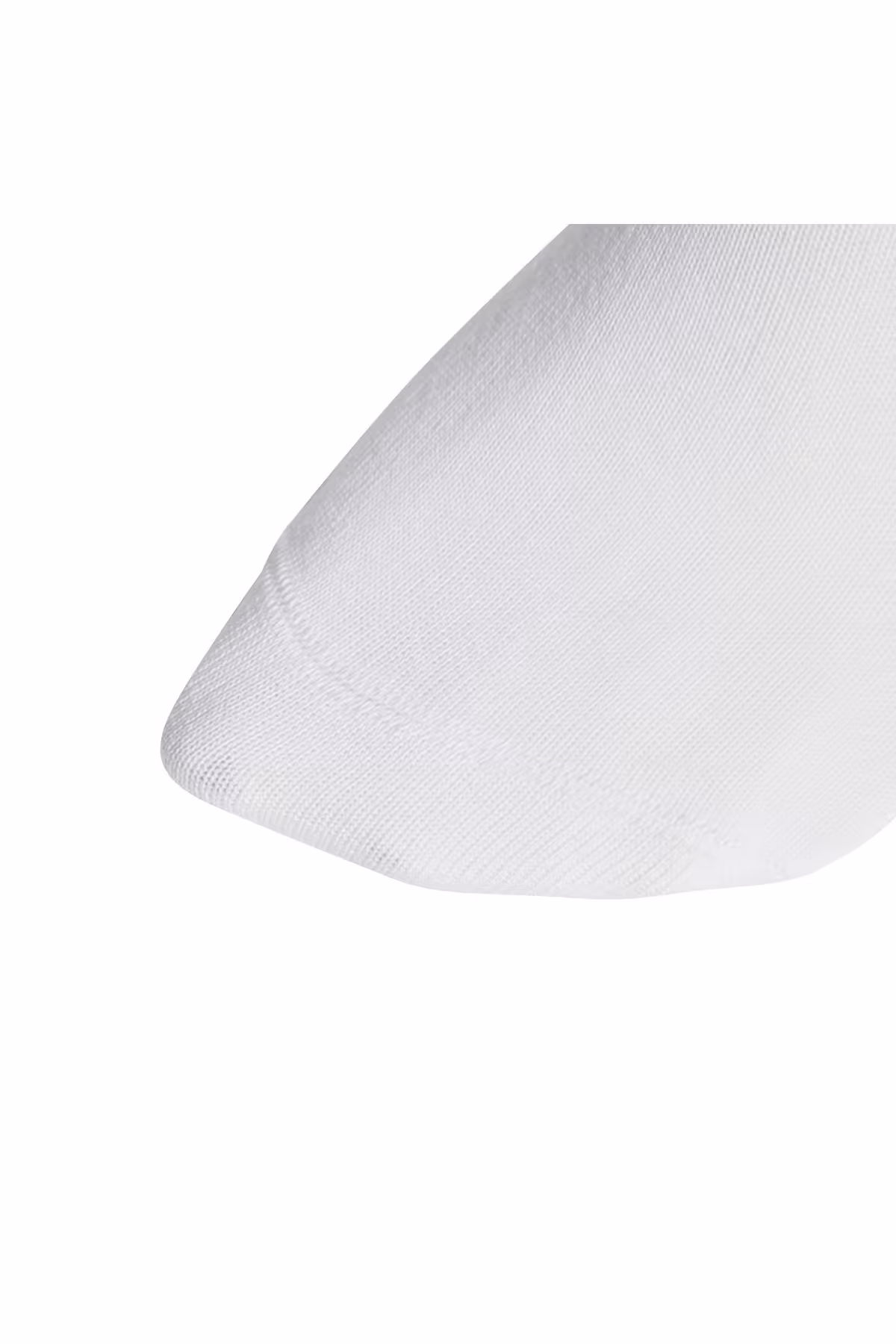 جوراب ورزشی سفید مردانه و زنانه 3P خدمه برش میانی adidas