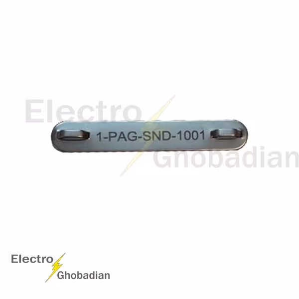 پلاک شناسایی کابل استیل با حک (بسته 100 تایی)