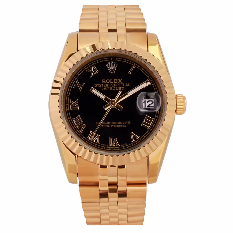 ساعت مچی عقربه ای مردانه رولکس مدل دیت جاست کد WSG-20