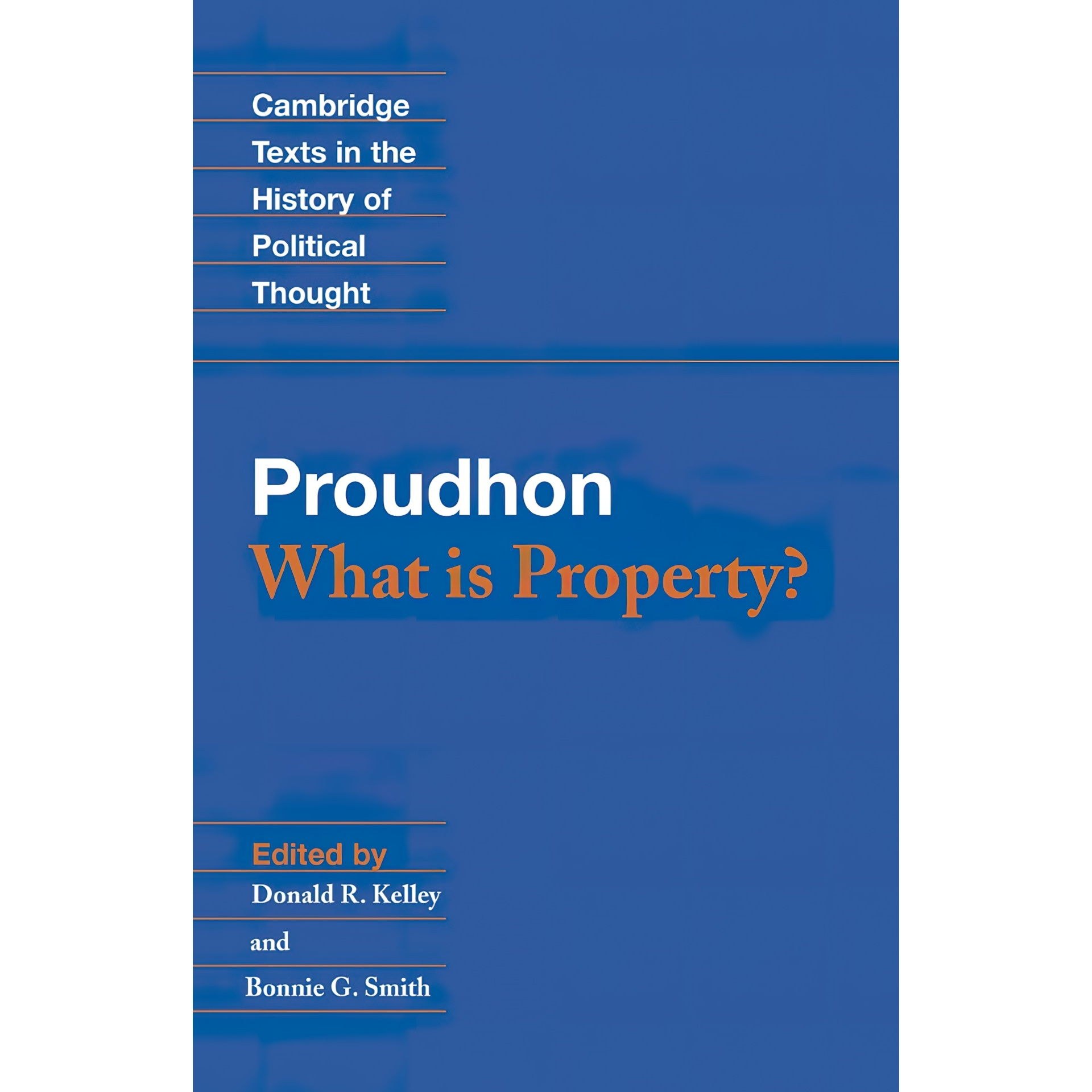 کتاب زبان اصلی What is Property اثر PJ Proudhon انتشارات IndyPublish