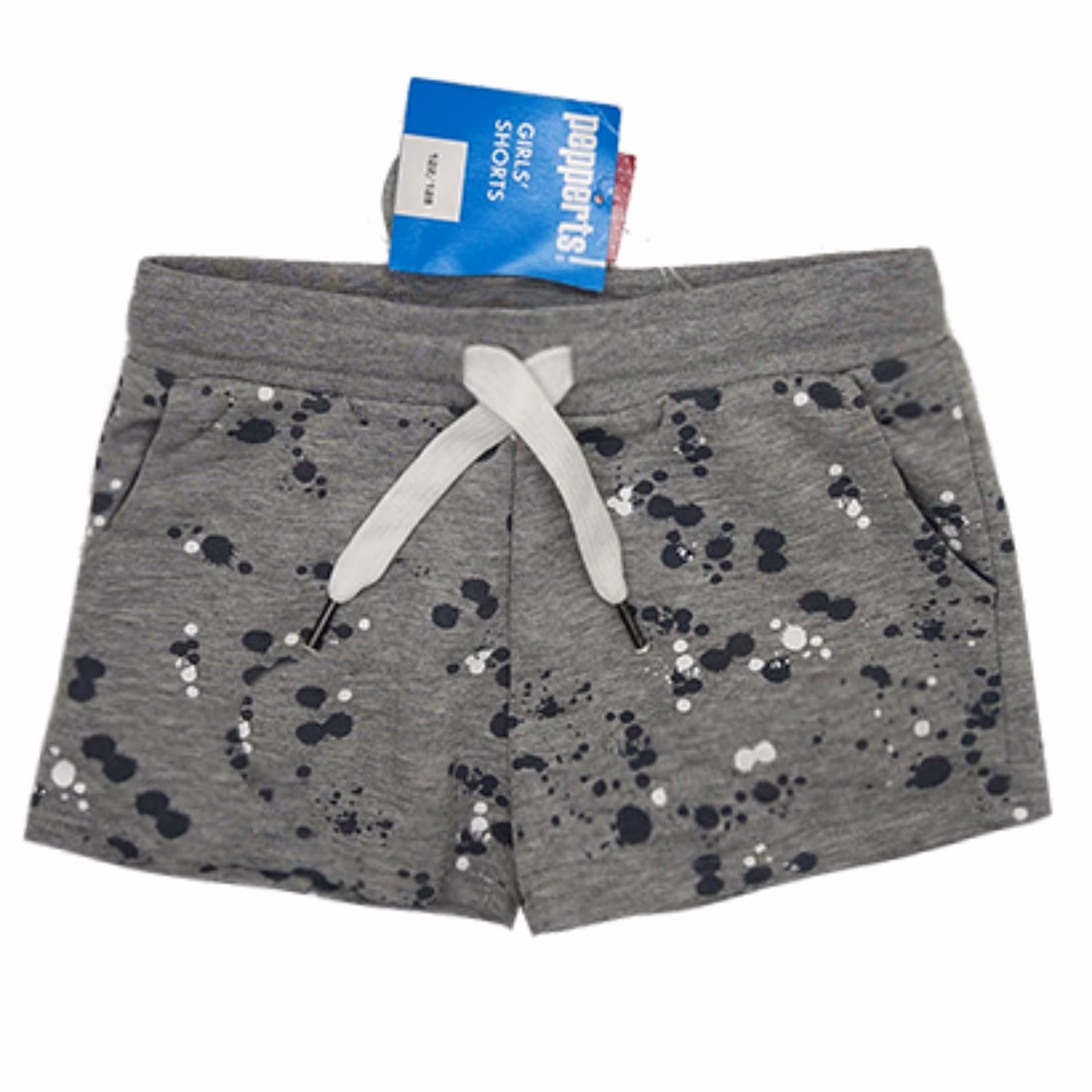 شلوارک  دخترانه  طوسی جیب دار  و  بند دار  پپرتس آلمان