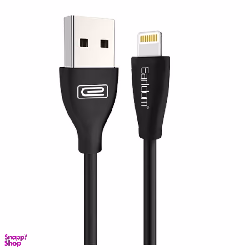 کابل تبدیل USB به Lightning ارلدوم مدل Ec-087I به طول 1 متر
