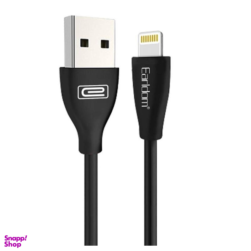 کابل تبدیل USB به Lightning ارلدوم مدل Ec-087I به طول 1 متر