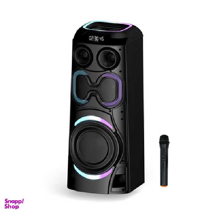 اسپیکر بلوتوثی قابل حمل جی وی سی مدل XS-N6112PB به همراه میکروفون