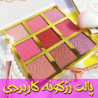 پالت 9رنگ رژگونه TZ