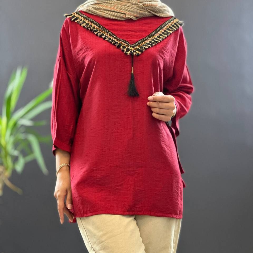 مانتو تونیک تابستانی دخترانه و زنانه ، تابستانی و خنک ، جنس بابوس اعلا ، فری سایز ، چهار فصل ، کولر دار (ارسال رایگان)