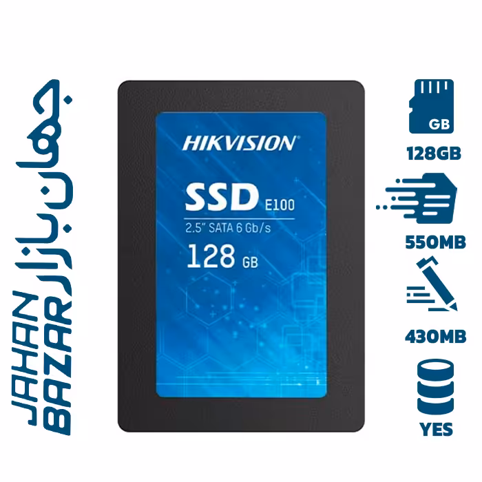 هارد اس اس دی اینترنال هایک ویژن مدل E100 حافظه 128 گیگابایت