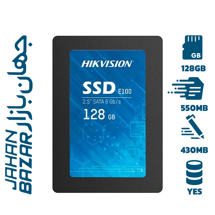 هارد اس اس دی اینترنال هایک ویژن مدل E100 حافظه 128 گیگابایت