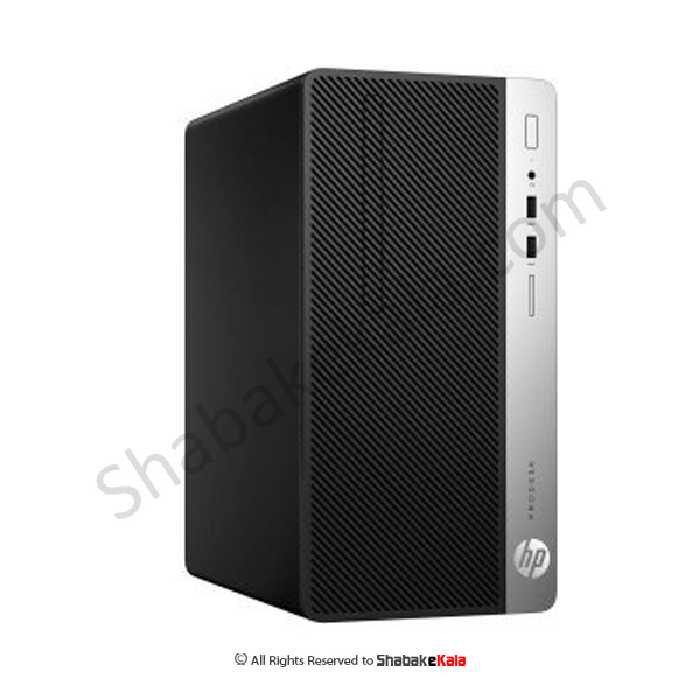 کامپیوتر دسکتاپ اچ پی مدل ProDesk 400 G6 Microtower - R