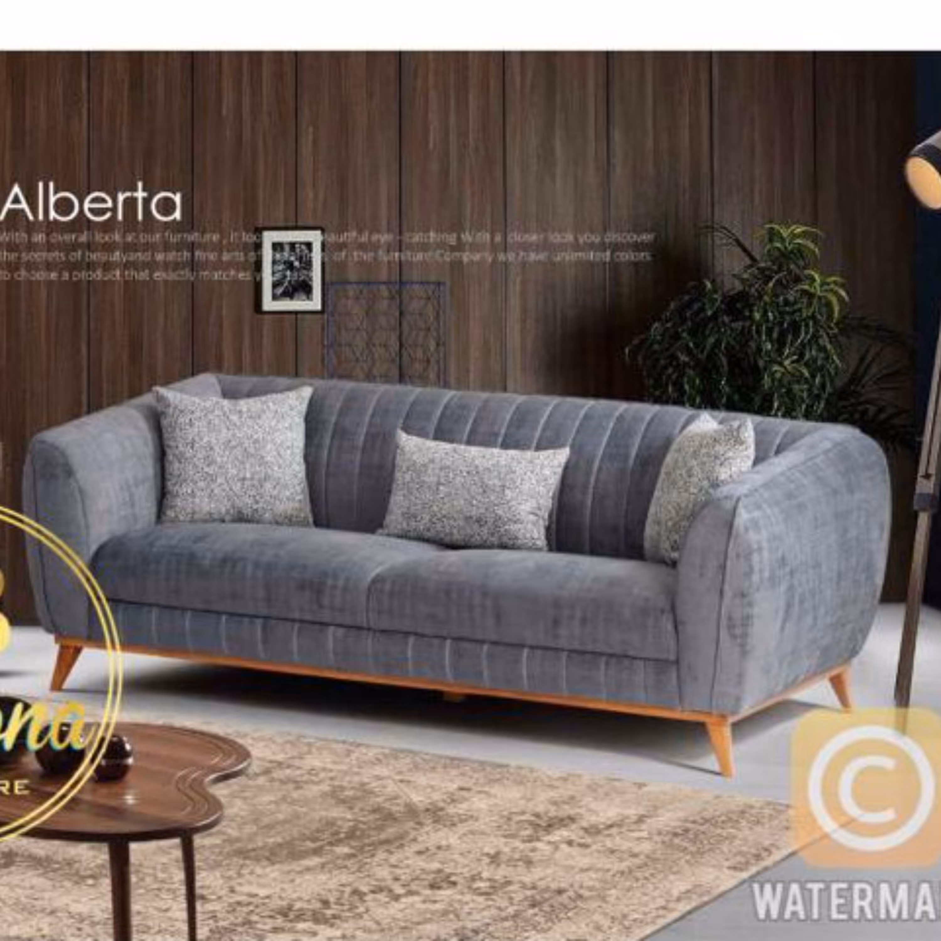 مبلمان 8نفره مدل آلبرتا 