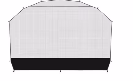 درب توری سایه بان گنبدی ( 2 عدد ) شاین تریپ | A470