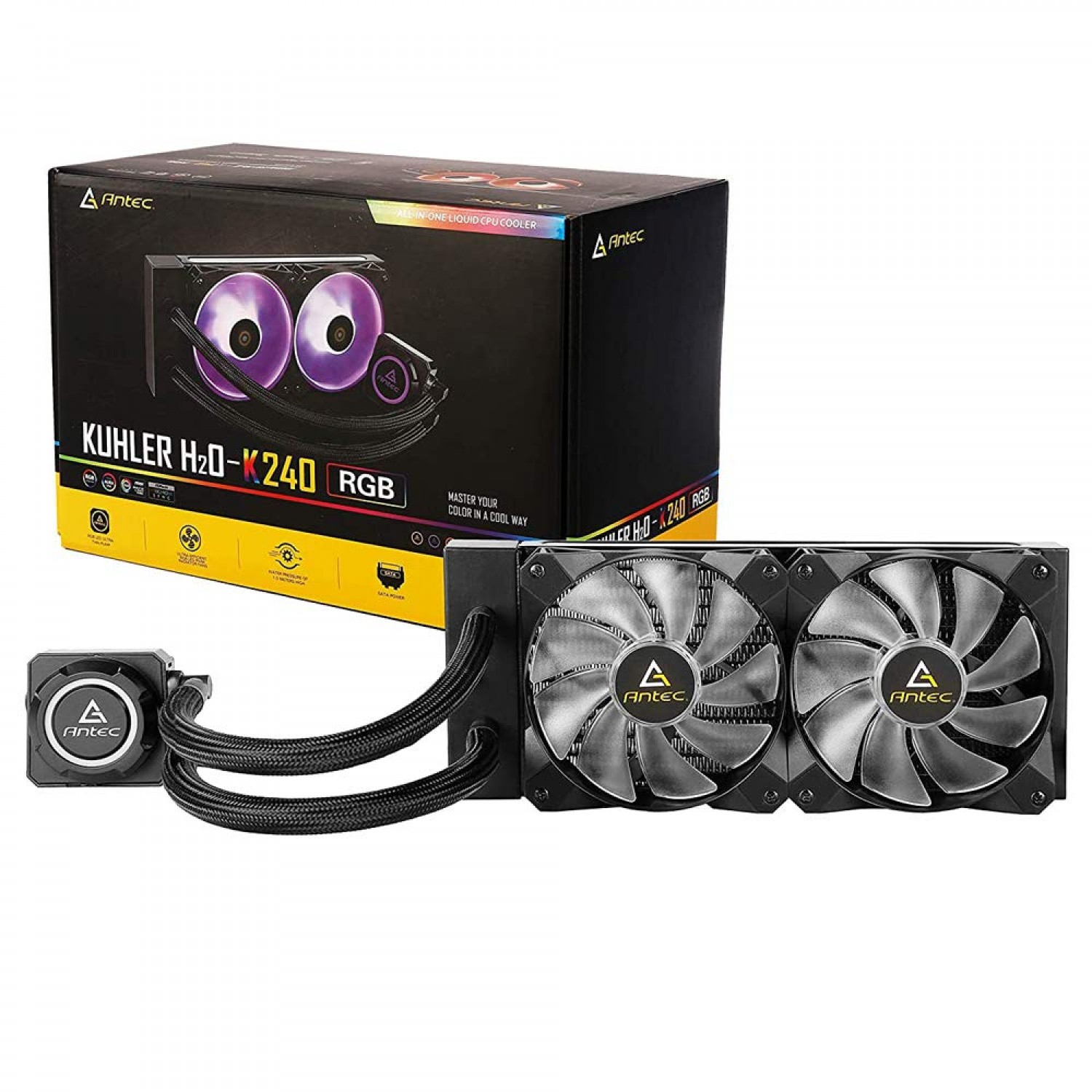 خنک کننده پردازنده انتک K240 RGB