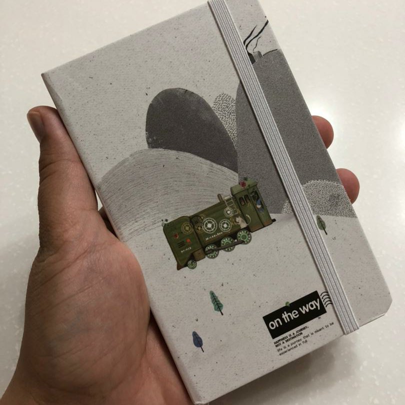 دفترچه یادداشت جلد سخت کش دار صد برگ کد13