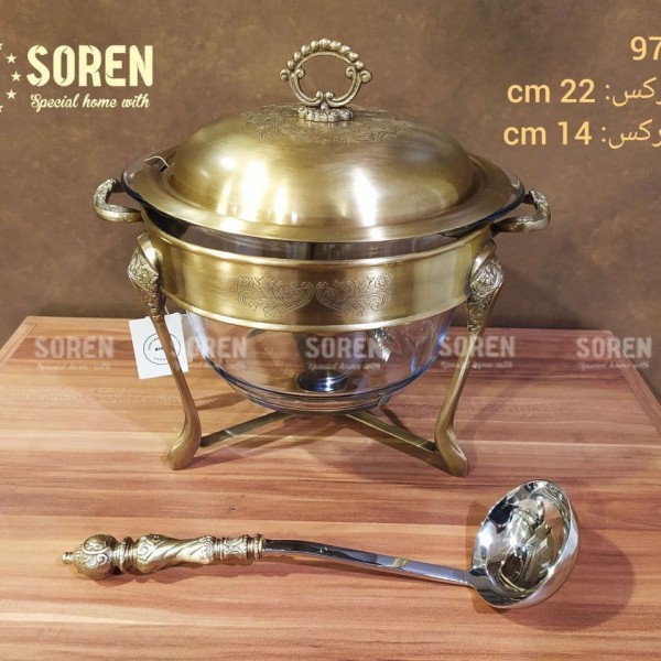 سوفله سوپ خوری برنجی
