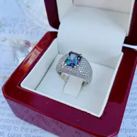 انگشتر سنگ سواسکی اصل