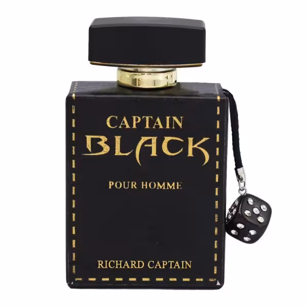 ادو پرفیوم مردانه کاپتان بلک اورجینال ورد مدل Richard Captain حجم 100 میلی لیتر