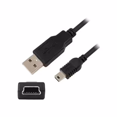 کابل تبدیل USB 2.0 به Mini USB 5pin بدون پک فرانت 1.5 متر