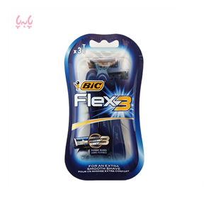 خود تراش بیک مدل Flex 3 بسته 3 عددی