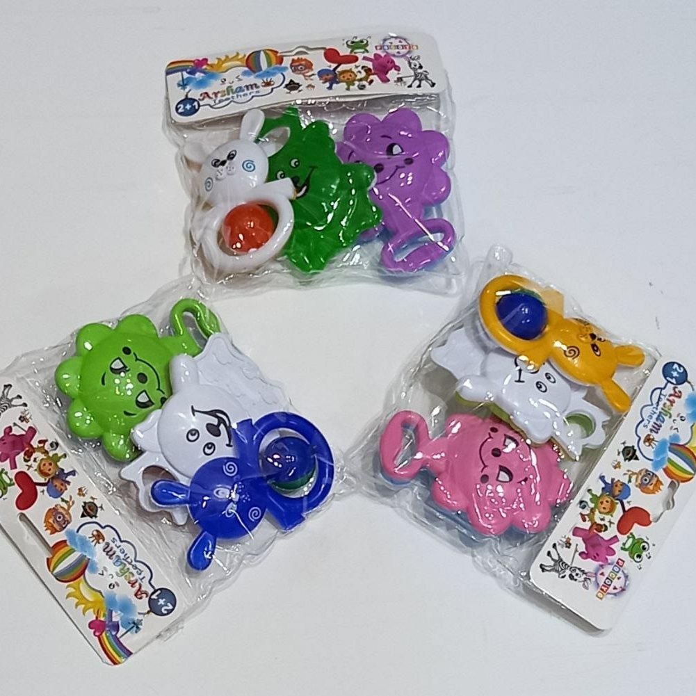 اسباب بازی جقجقه جغجغه بسته 3 عددی کد 15