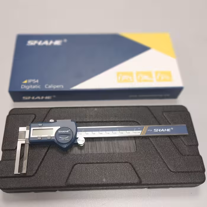 کولیس دیجیتال فک خارج 20cm برند SHAHE عایق رطوبت و حرارتی IP54چین درجه یک