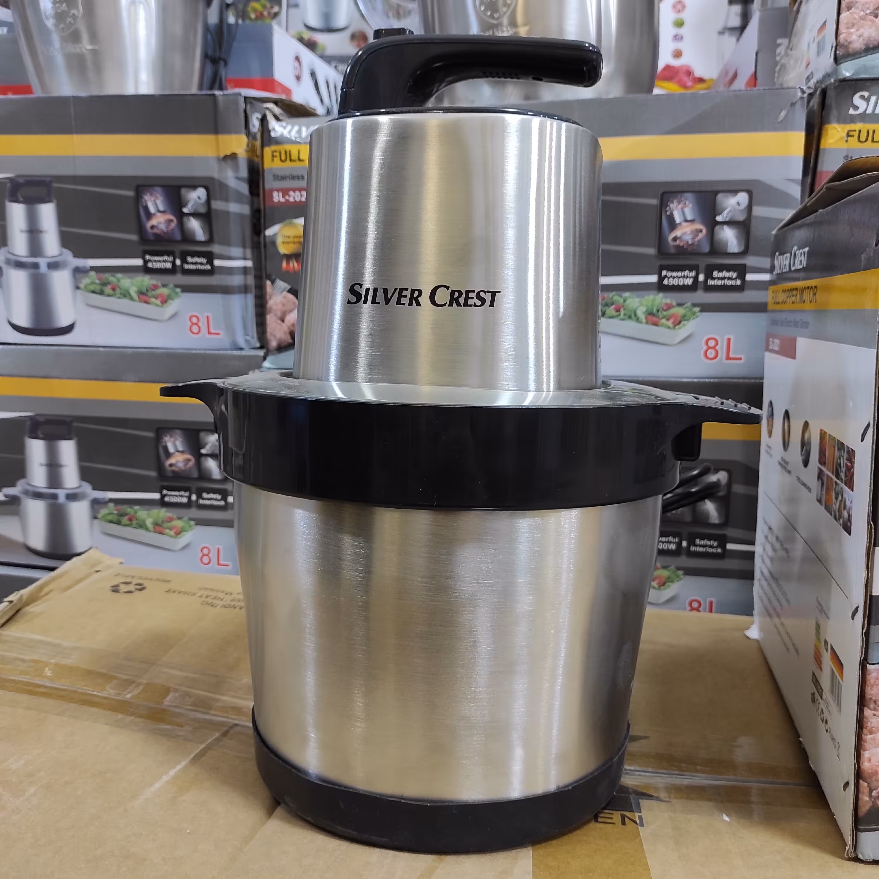 خردکن استیل 8لیتر سیلور کرست