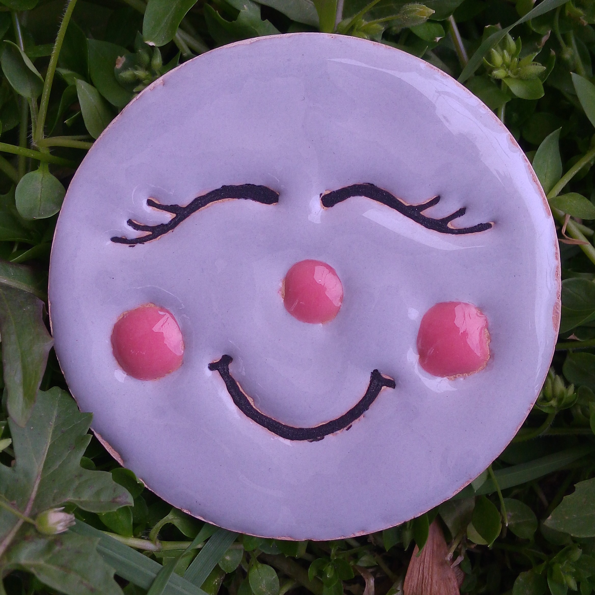 زیراستکانی صورتک خندان