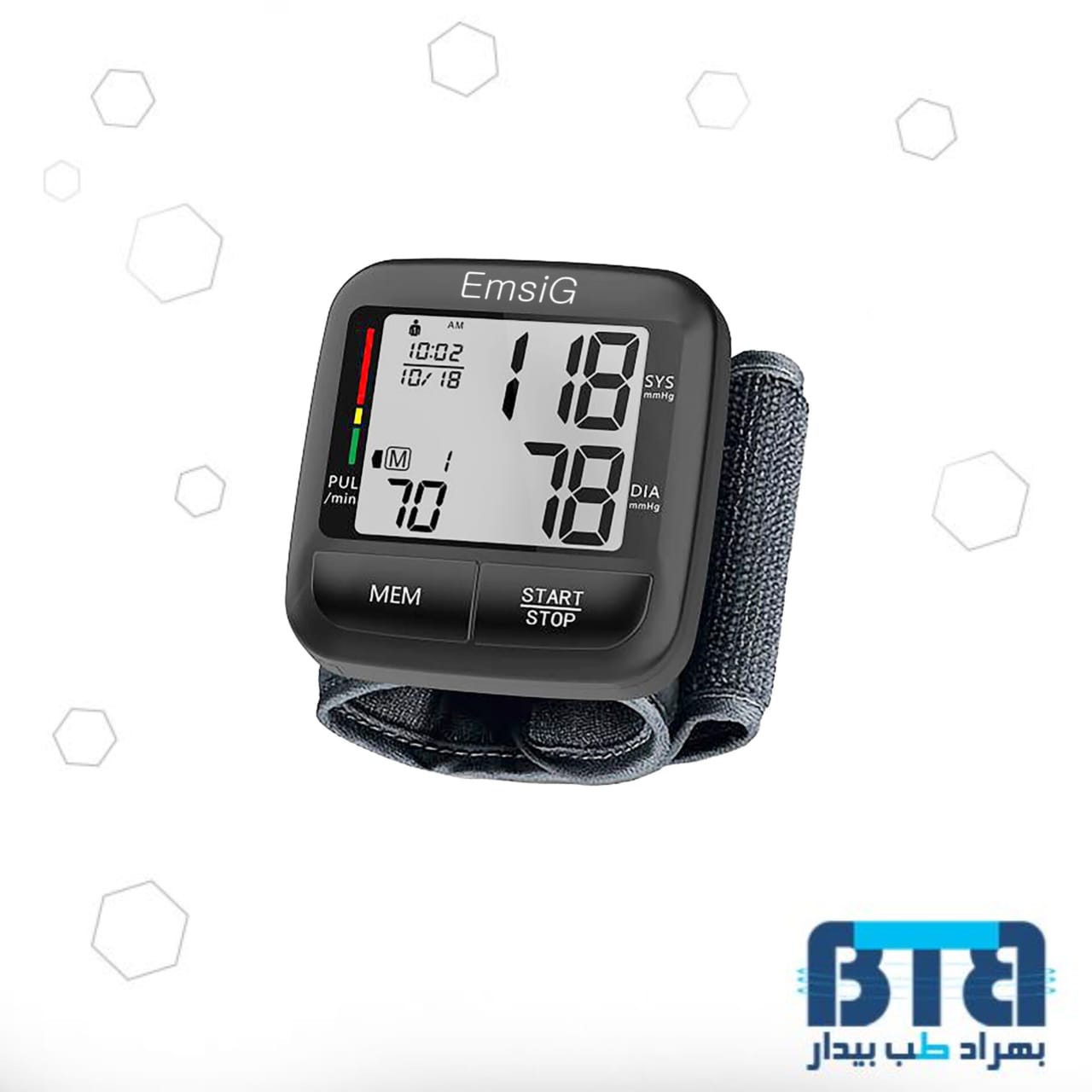 فشارسنج مچی دیجیتال امسیگ مدل BW25