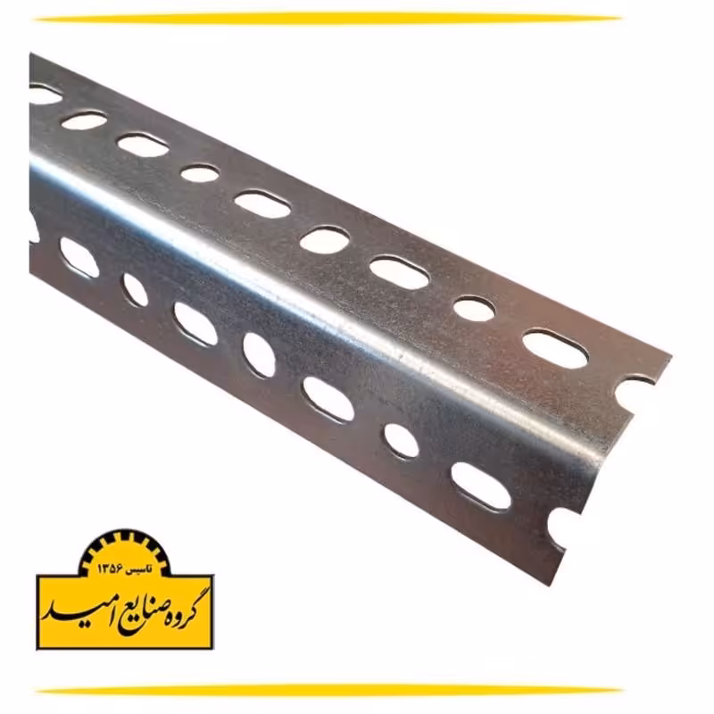 پایه قفسه (نبشی) گالوانیزه 2 متری ضخامت 1.5 میلیمتر (مستقیم از تولید کننده)(ارسال با تیپاکس،پسکرایه)