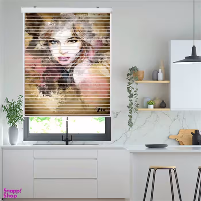 پرده زبرا زیو مدل سیلوئت P-6004 سایز 150x150 سانتی متر