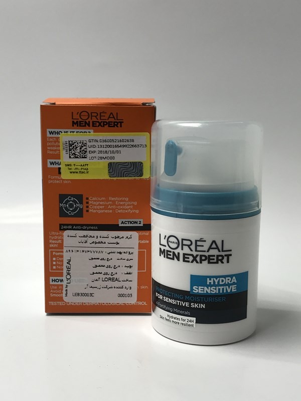 کرم مرطوب کننده هیدرا سنسیتیو اکسپرت آقایان لورآل - Loreal