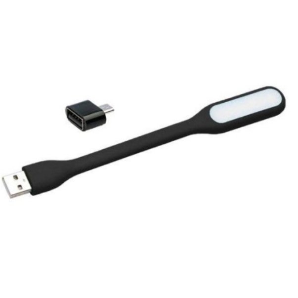 چراغ LED یو اس بی مدل b12 به همراه مبدل microUSB