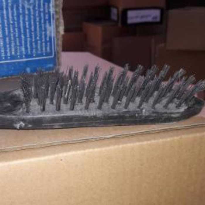 فرچه مسواکی پلاستیکی سیمی جنس درجه یک 