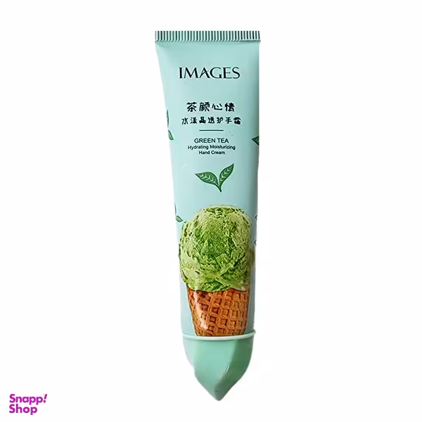 کرم مرطوب کننده ایمجز طرح بستنی مدل چای سبز حجم ۳۰ میلی لیتر