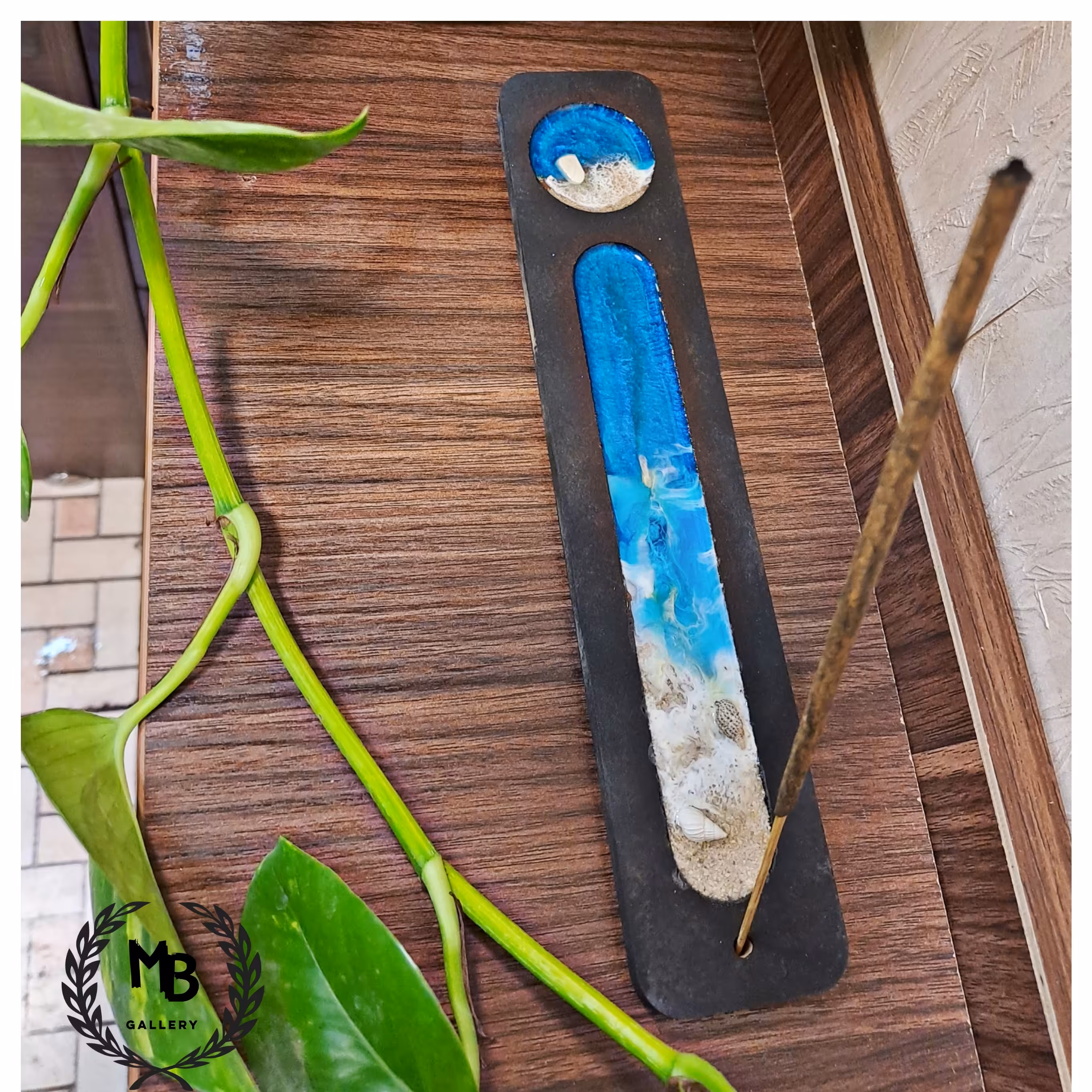 جاوارمری و جاعودی چوب و رزین طرح دریا