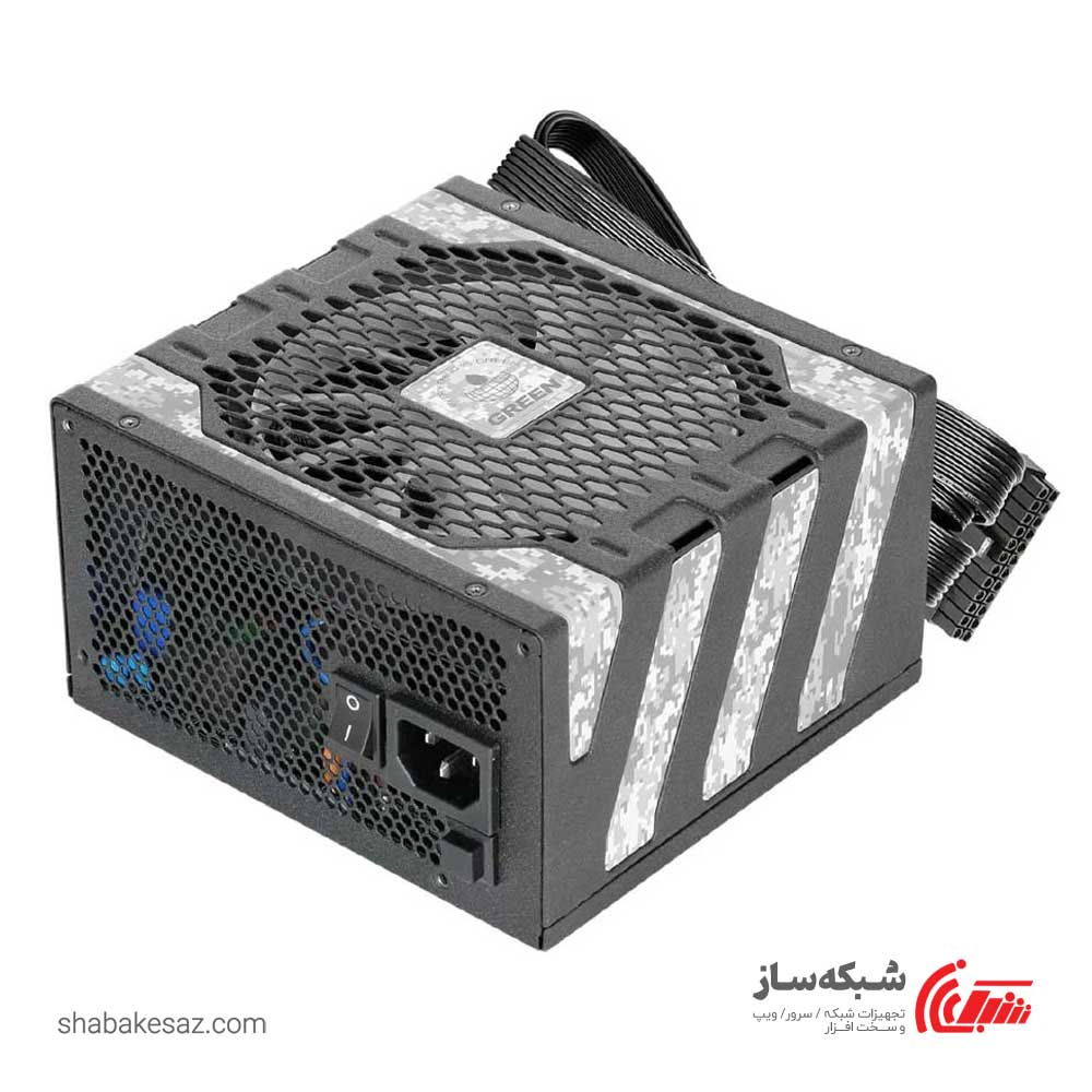 قیمت و خرید منبع تغذیه کامپیوتر گرین GREEN GP800B-HP EVO - شبکه ساز